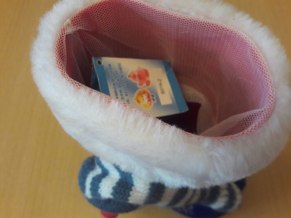 Сапожок для подарков под ёлку.