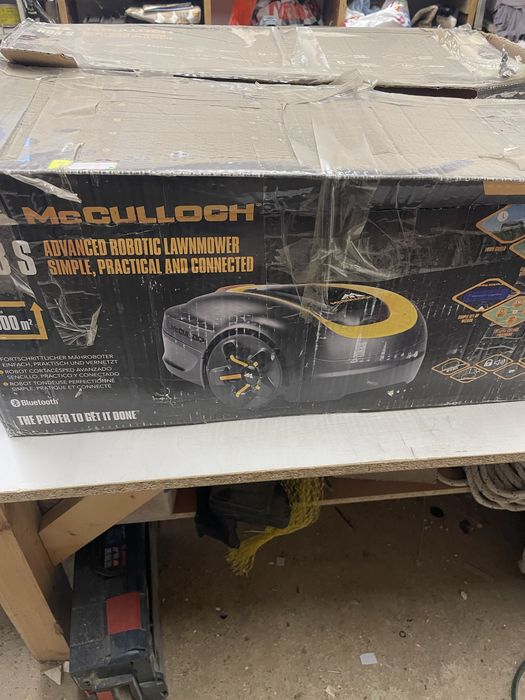 McCulloch s600  робот косачка