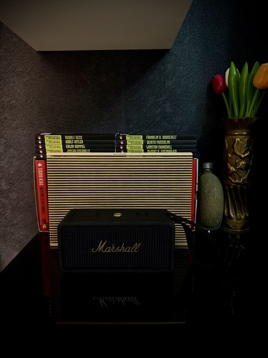 Boxa portabila marshall middleton  boxa marshall middleton bluetooth