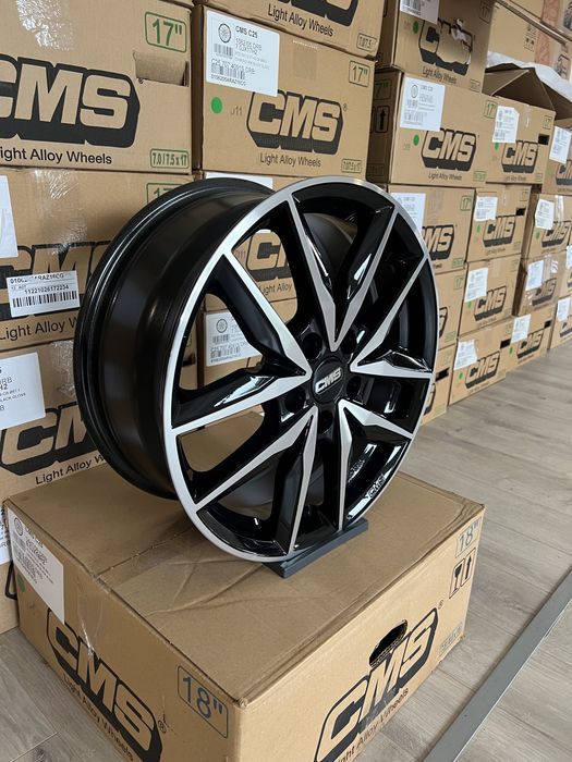 Jante R17 5x112 CMS C28 Noi VW Golf 5 6 7 8 Passat B6 B7 B8 Tiguan Touran Arteon Jetta T-Roc ID3 ID4 Skoda Octavia Superb Kodiaq Seat Leon Ateca Cupra