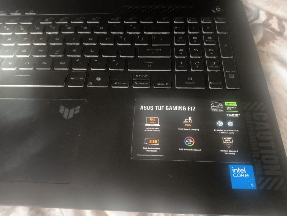 asus  tuf gaming f17