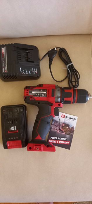 Einhell TE-CD 18/40 Li cu acumulator de 2,5 Ah, incarcator rapid. Noua
