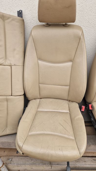 Interior bmw e90 piele crem