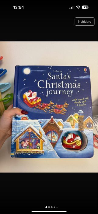 Carte usborne cu sanie