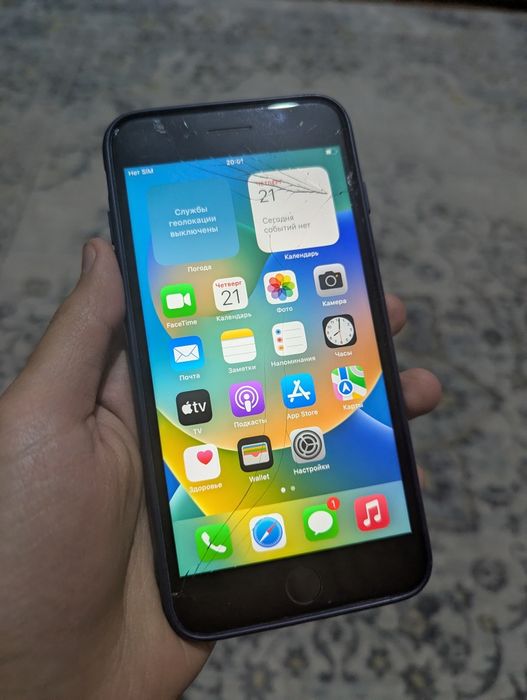 iPhone 8 plus 128gb 100% акб