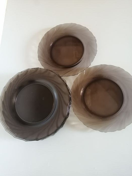 Набор объёмных тарелок, 9 штук