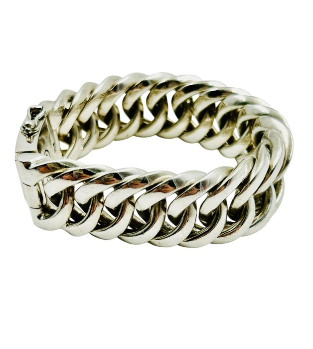 СBuddha to buddha armband 080 chain big e унисекс сребърна гривна