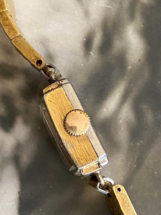 Ceas dama Juta, Germany,  inclusiv bratara, fabricat in anii 1950,  stare buna de functionare.