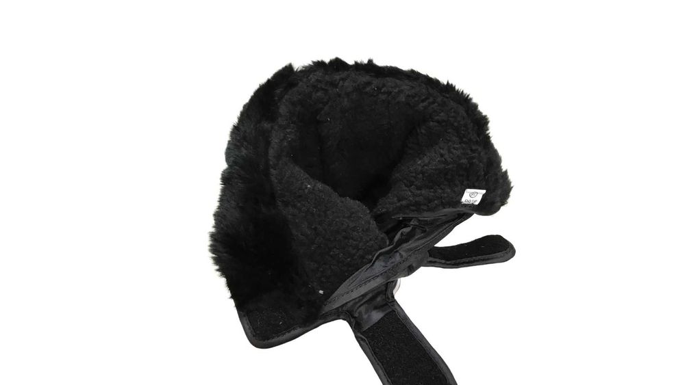 Дамски високи черни  апрески -166