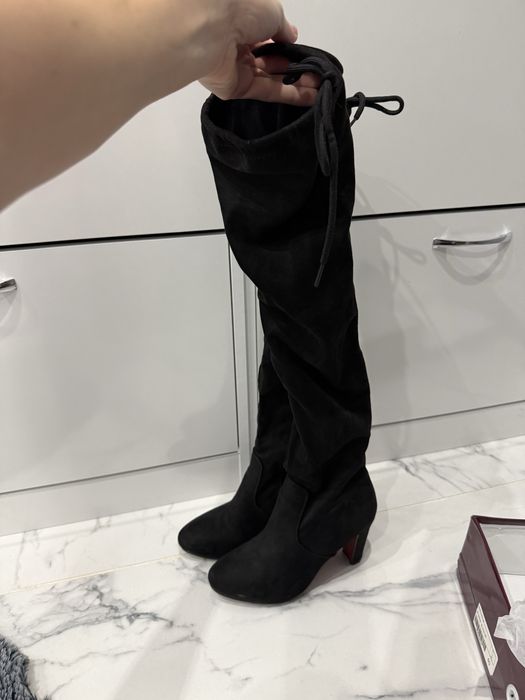 Дамски дълги ботуши 40