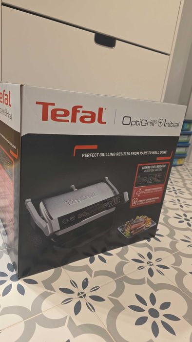 Gratar electric Tefal OptiGrill+ GC706D34, 2000W, 6 programe automate