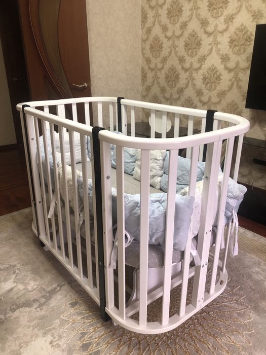 Продам детскую кроватку трансформер