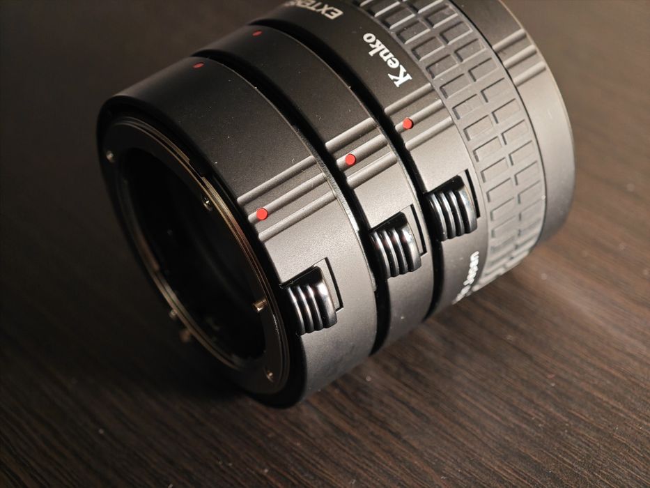 Макро пръстени Kenko за Nikon с предаване на бленда и AF