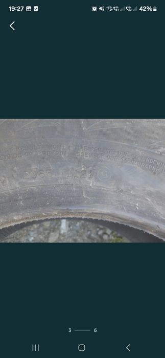 Vând 1 anvelopa 215 65 16 C nankang noua de vara dot 2021 nu are defec