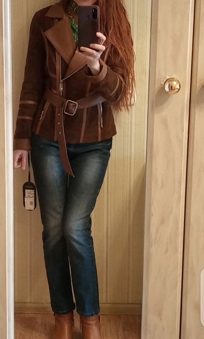 Косуха кожаннная