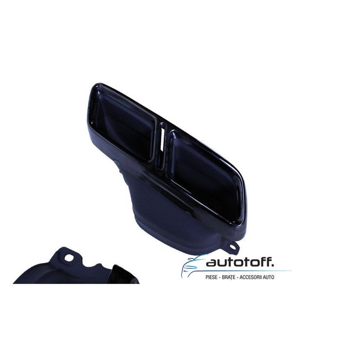 Ornamente tobe AMG Mercedes (14-22) Negru lucios