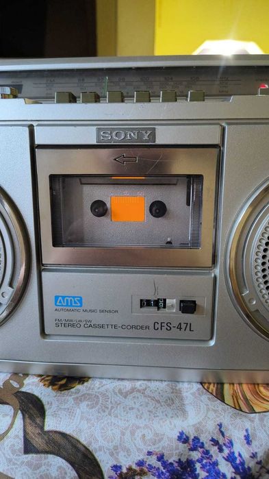 Radiocasetofon Sony CFS47L