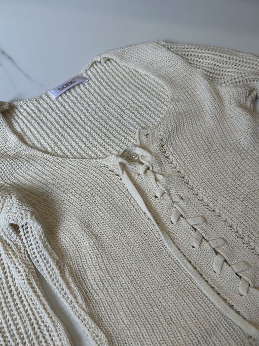Плетен летен сет от две части ZARA