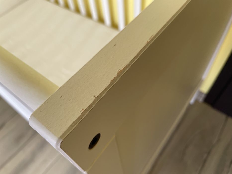 Бебешко легло ИКЕА (кошара IKEA) креватче с матрак 60x120 см, 2 нива