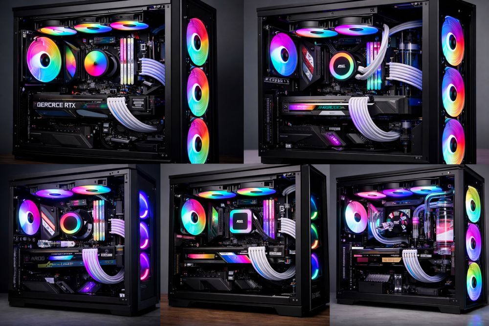 Montare PC + creare WISHLIST componente + OVERCLOCK