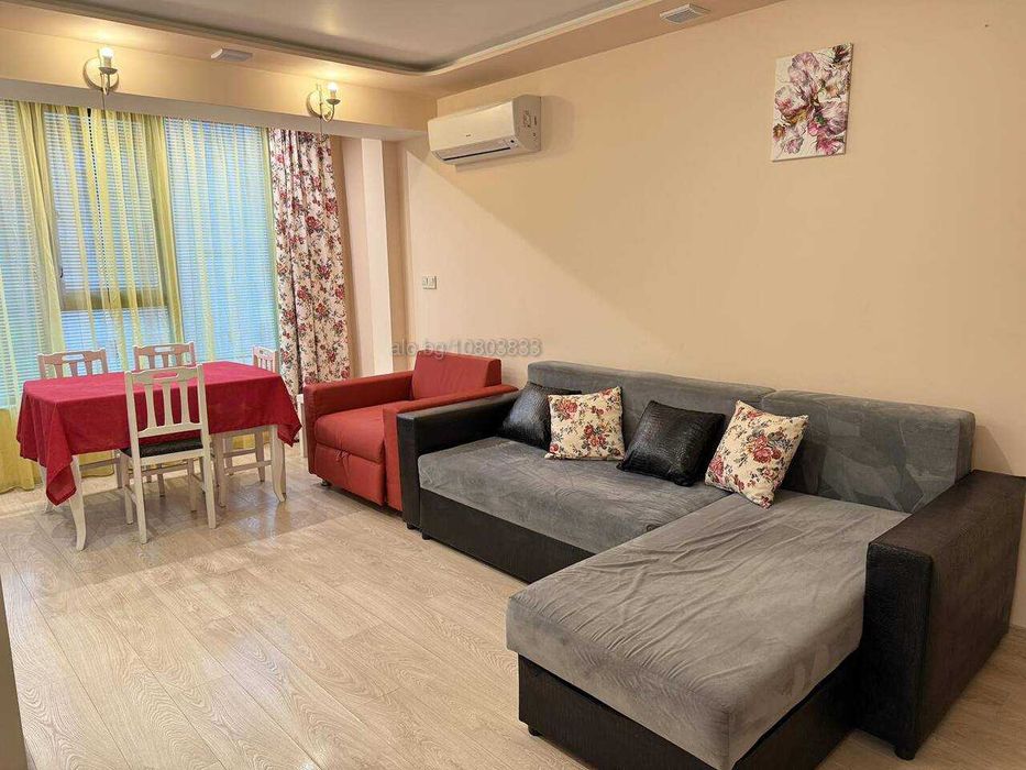 Дава се под наем Двустаен апартамент в Бургас, Меден рудник - зона А - 50 кв.м за 331.5 € - Снимка #1