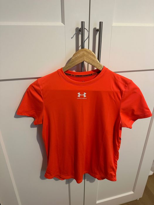 Tricou sport, XS, Under Armour, femei, portocaliu