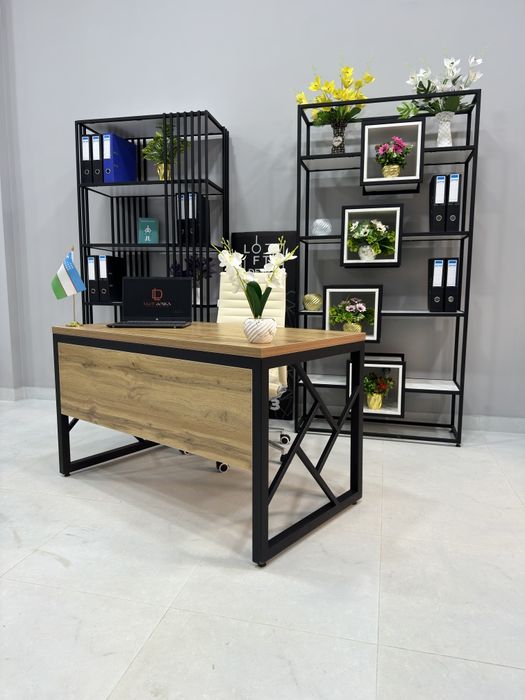компьютерный письменный стол, лофт,stol,parta komyuter stol,loft