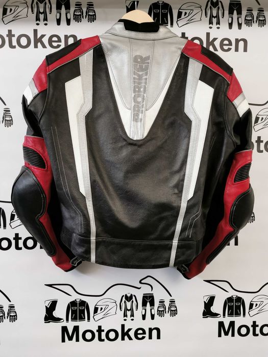 Geaca moto piele Probiker marime 52