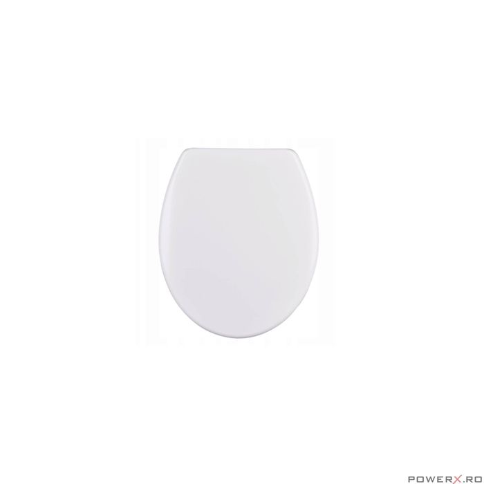 Capac WC inchidere silentioasa, duroplast, placa antibacteriana,