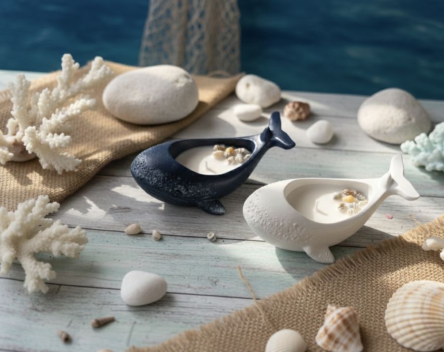 Ароматическая свеча "Кит"