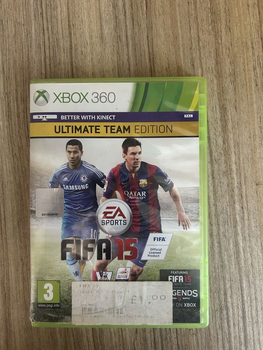 Продавам FIFA 15 за XBOX 360