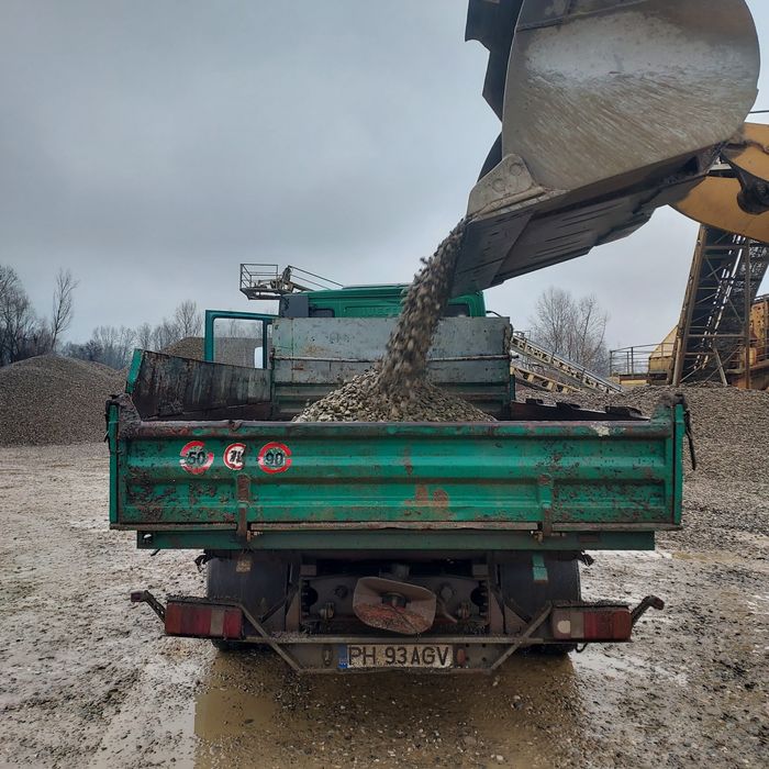 Nisip pietriș amestec ridic moluz