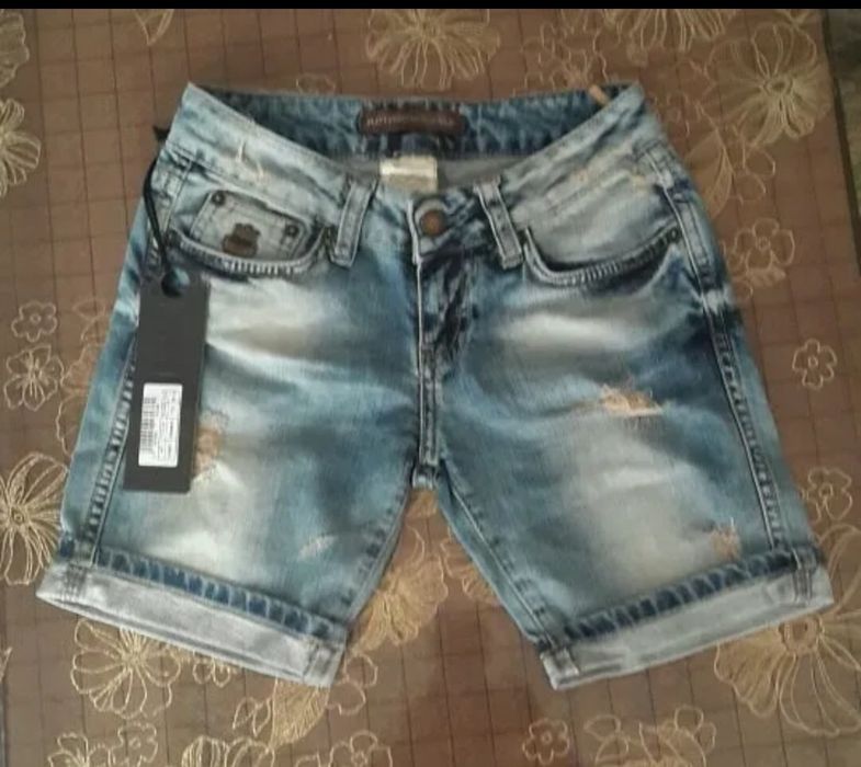 Шорты джинсовые подростковые, производство Турция.