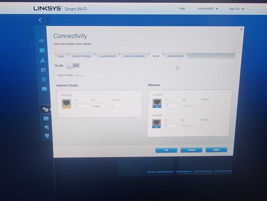 router linksys ea7300