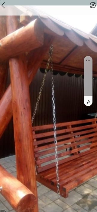 Balansoar rustic lemn