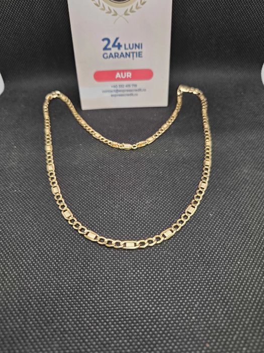 Lant aur 14K 8.17g (49990.1 Ag11 Piata Nicolina) Garantie 2 ani!