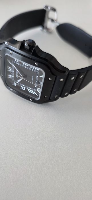Cartier Santos PVD Black