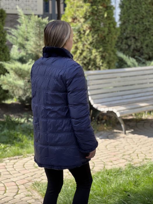 Шуба кролик двухсторонняя