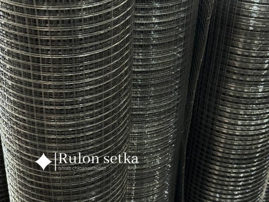 Рулонная сетка рулон Куш сетка сварная оцинковка rulon setka Qush setk