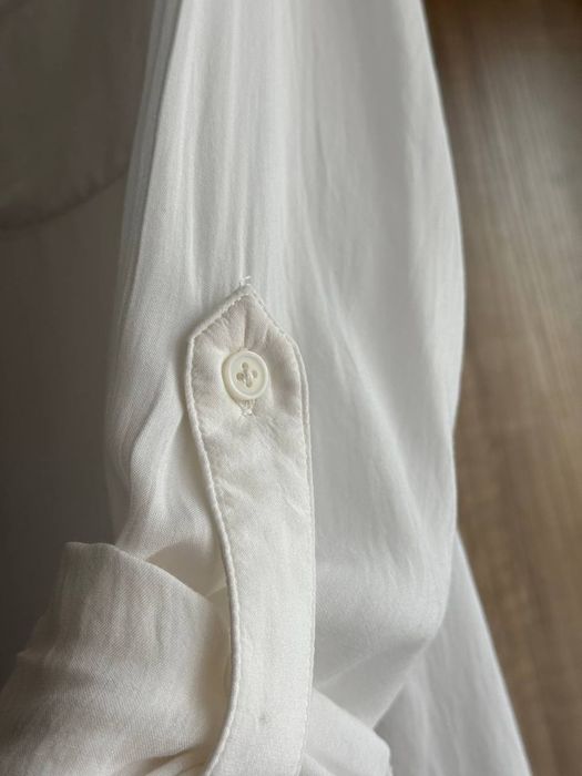 Белая хлопковая рубашка Koton (размер XS / 34)