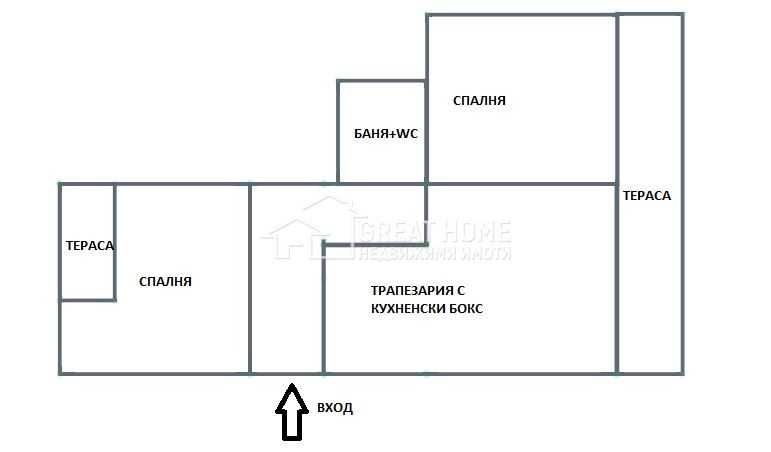 Дава се под наем Тристаен апартамент в Търговище, Център - 75 кв.м за 280.5 € - Снимка #8
