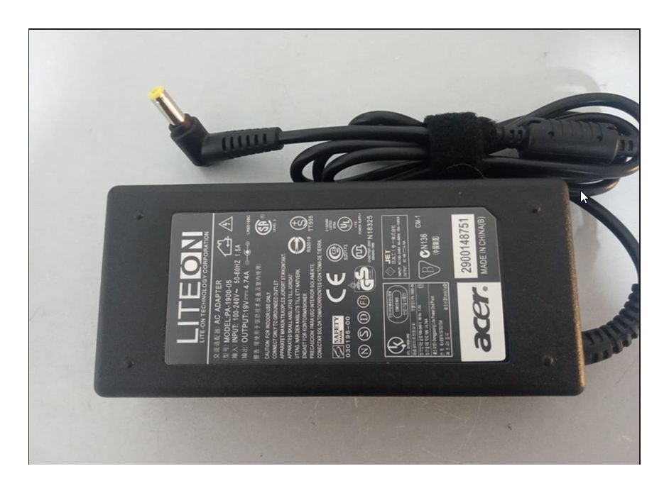 от ACER, для ноутбука зарядка блок питания