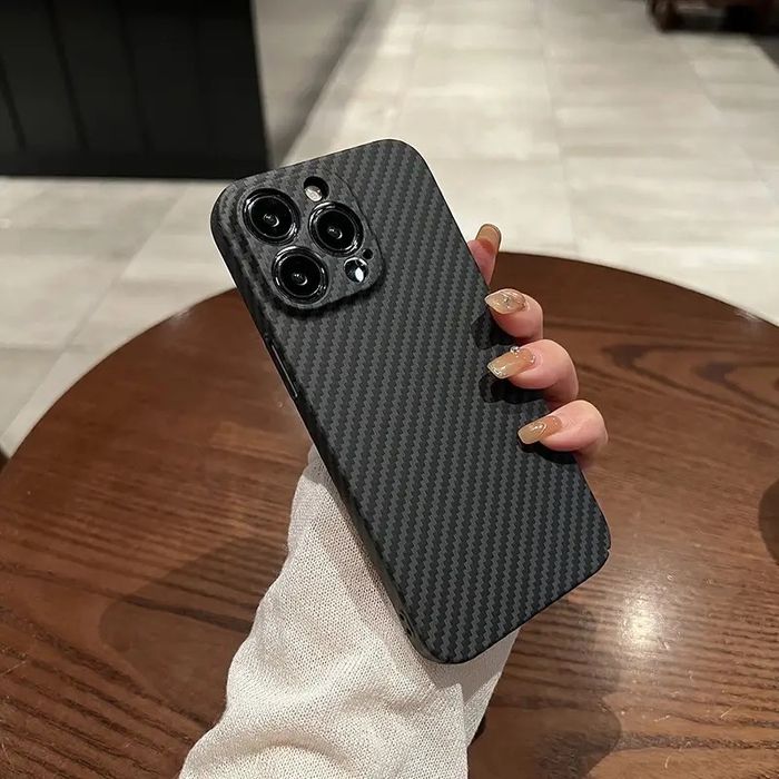 Husa Slim Carbon Fiber Apple iPhone