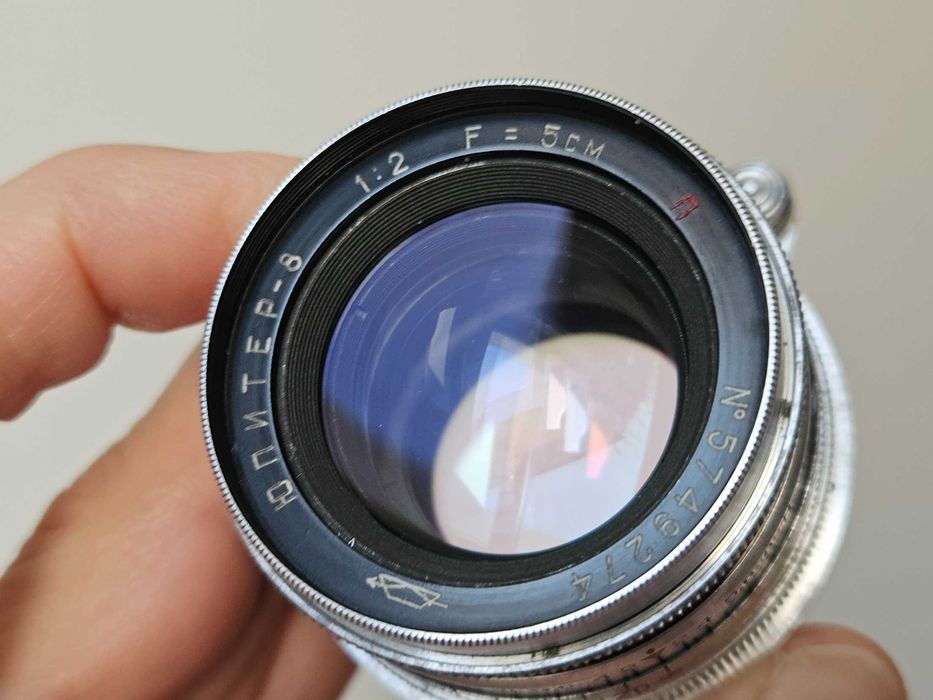 Obiectiv manual Jupiter-8 5cm F2 - LTM - 1957