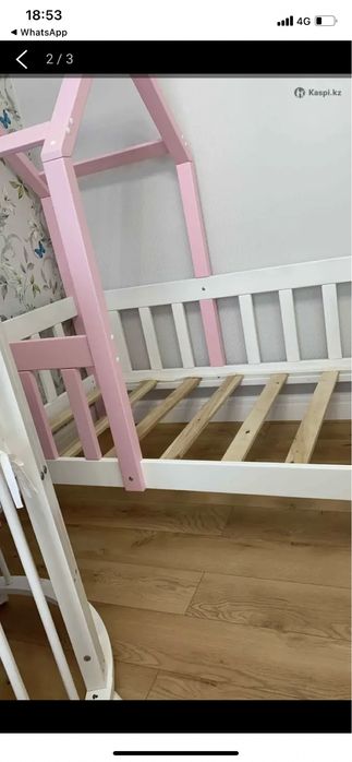 Кровать домик детская