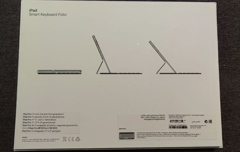 Продавам Apple Smart Keyboard Folio за iPad Pro 11"