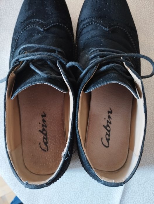 Обувки от велур 43 номер
