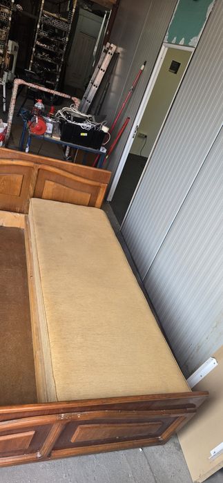 Pat 1450x2100, lemn masiv, ieftin