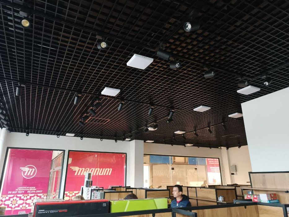 Грильято потолок | Грилято | сеточный потолок | клеточный | Grilyato |