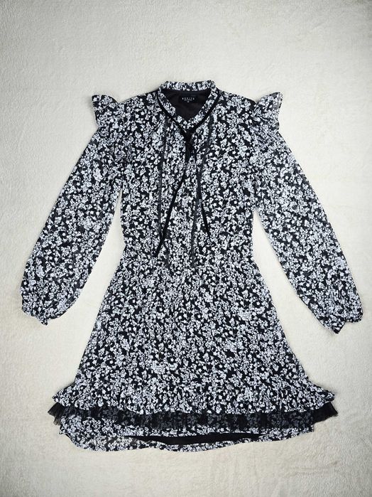 Rochie MOHITO cu imprimeu și volane - mărime 42